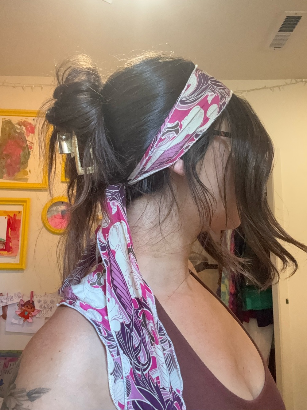 Thin scarf